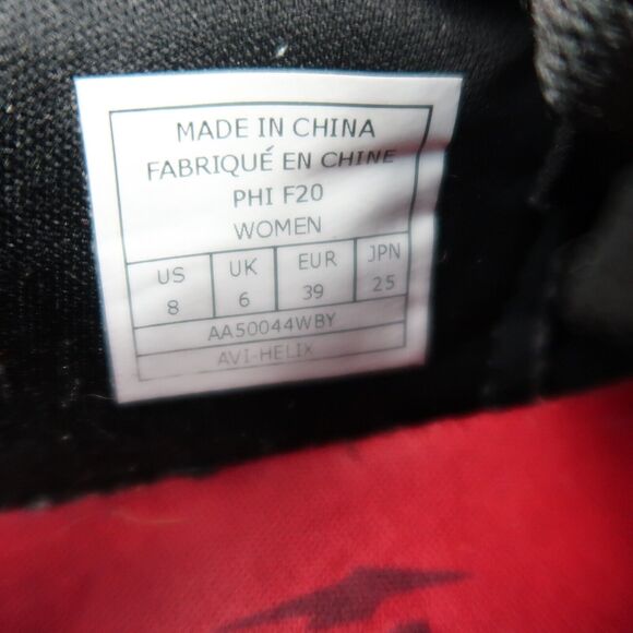 Avia Shoes Womens 8 Athletic Trainers Running Active Comfort Black Lace Up Helix - Picture 11 of 12